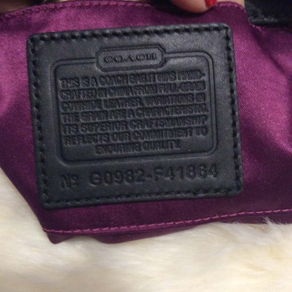 Coach Black Leather Small Hobo Bag - Picture 2 of 9